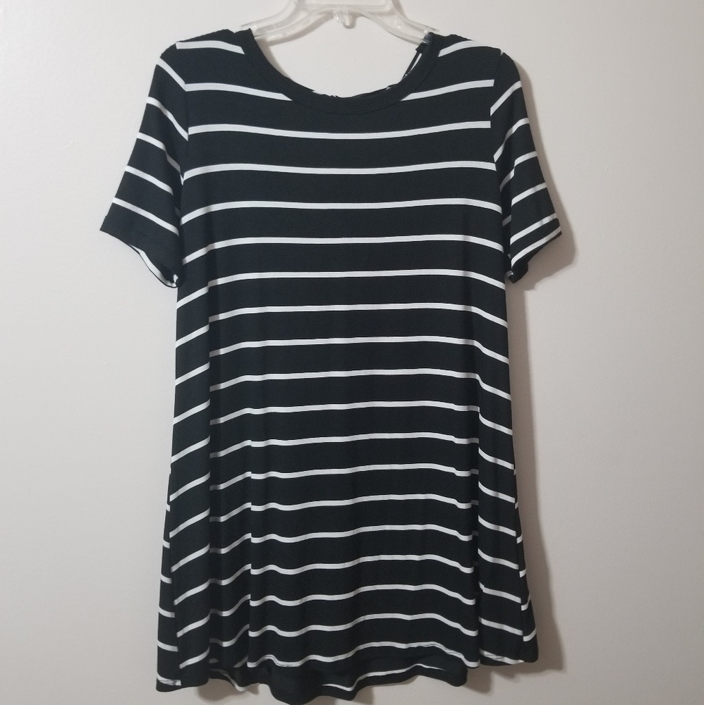 Mod Ref - striped tunic dress